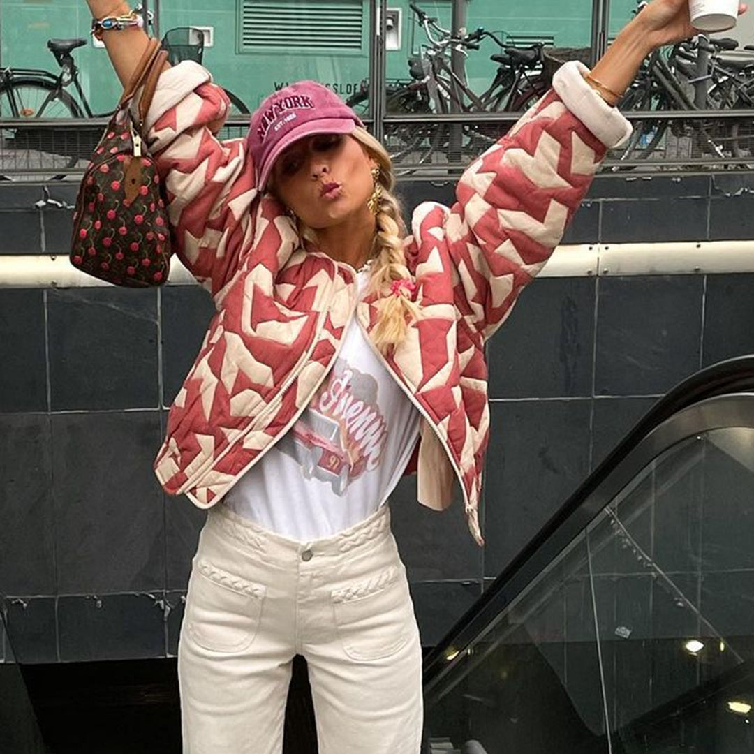 ColorCascade - Stylischer Mantel für den kommenden Frühling