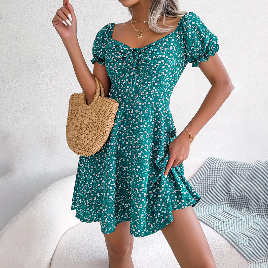 Fleur - Geblümtes Sommer minikleid