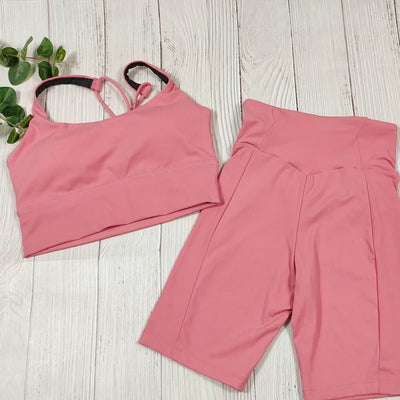 Damen Yoga Set Aus Hochwertigem Spandex