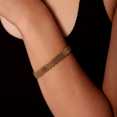 Imara Goldketten-Armband