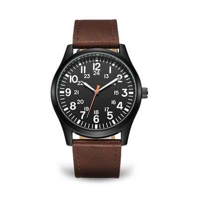 Militärische Felduhr 42mm mit Quarzwerk und Strapazierfähigem Stoffarmband - Stilvoll und Robust