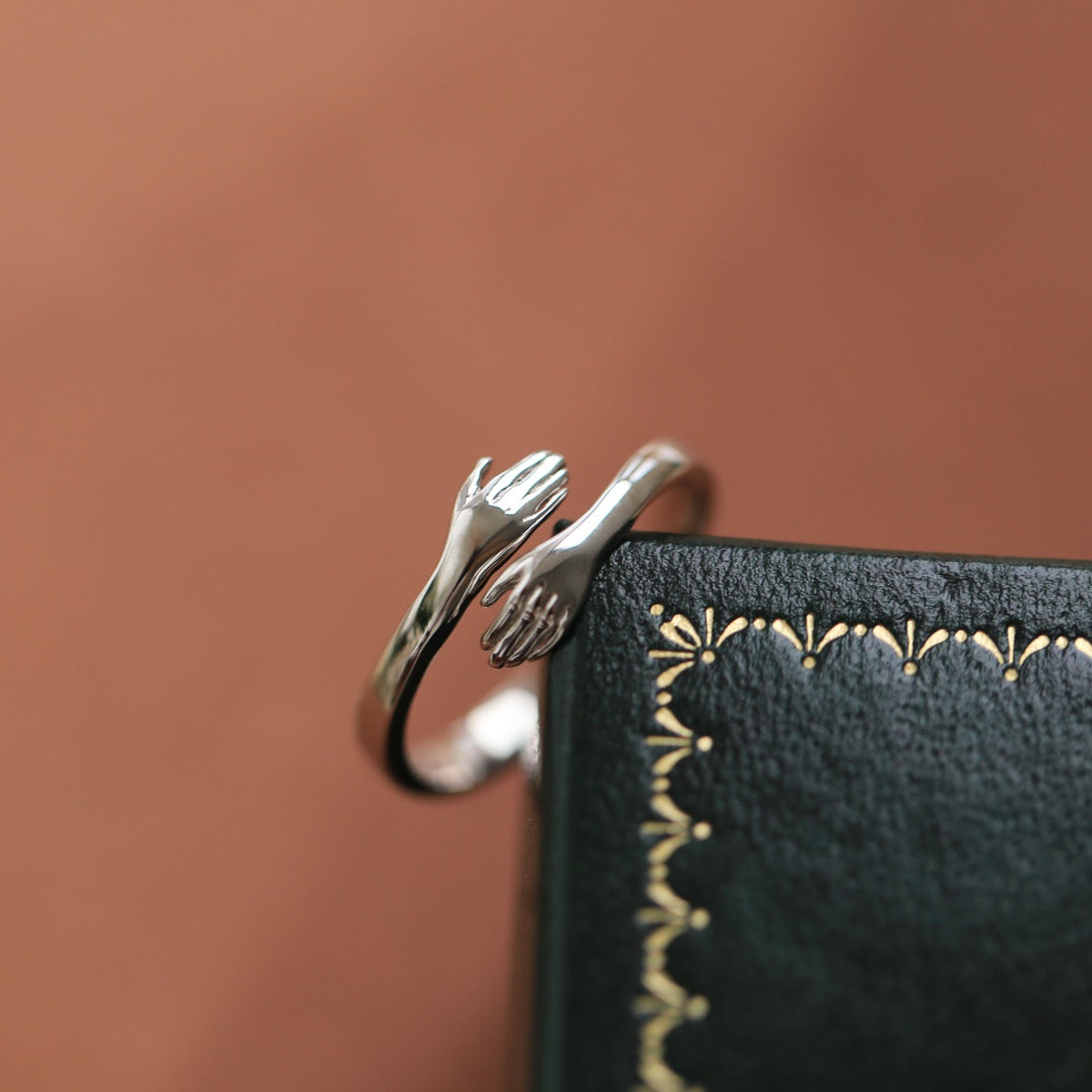 Silber Umarmung Ring