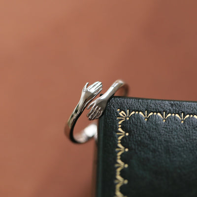 Silber Umarmung Ring