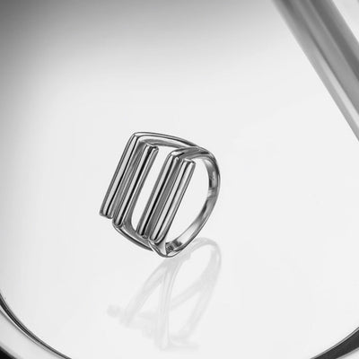 Verstellbarer Vierfachschritt-Ring