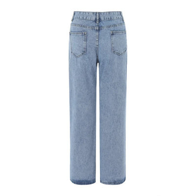 Grisella – Trendige High-Waist-Jeans mit weitem Bein
