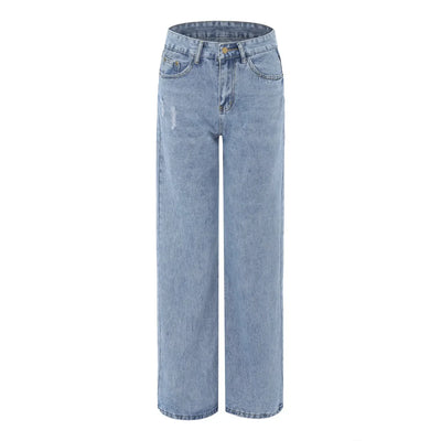 Grisella – Trendige High-Waist-Jeans mit weitem Bein