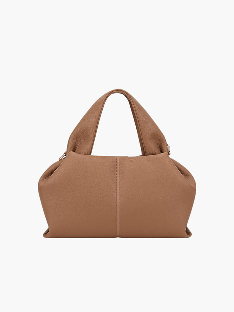 Minimalistische Schultertasche mit Griff