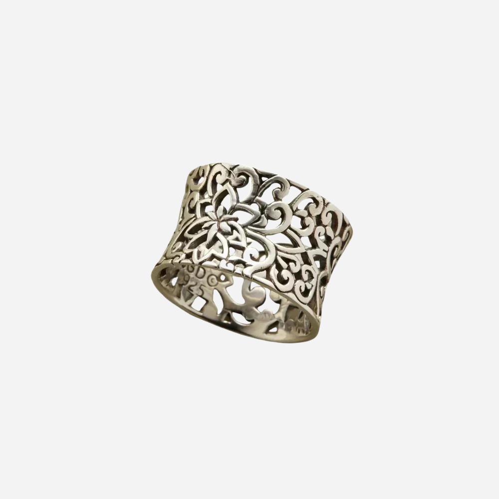 Joanna | Vintage Silber-Hohlring