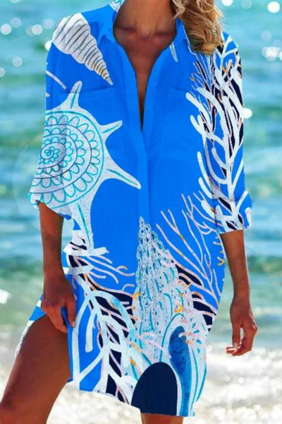 Johanna | Leichte lässige Sommer Strandbluse