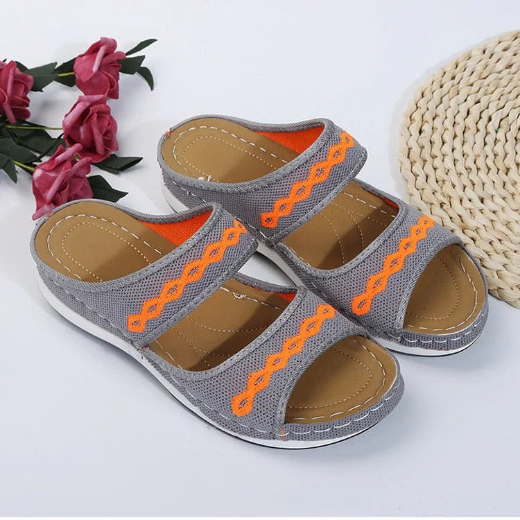 Avegayle – Strapazierfähige Doppelriemen-Sandalen