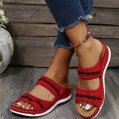 Avegayle – Strapazierfähige Doppelriemen-Sandalen