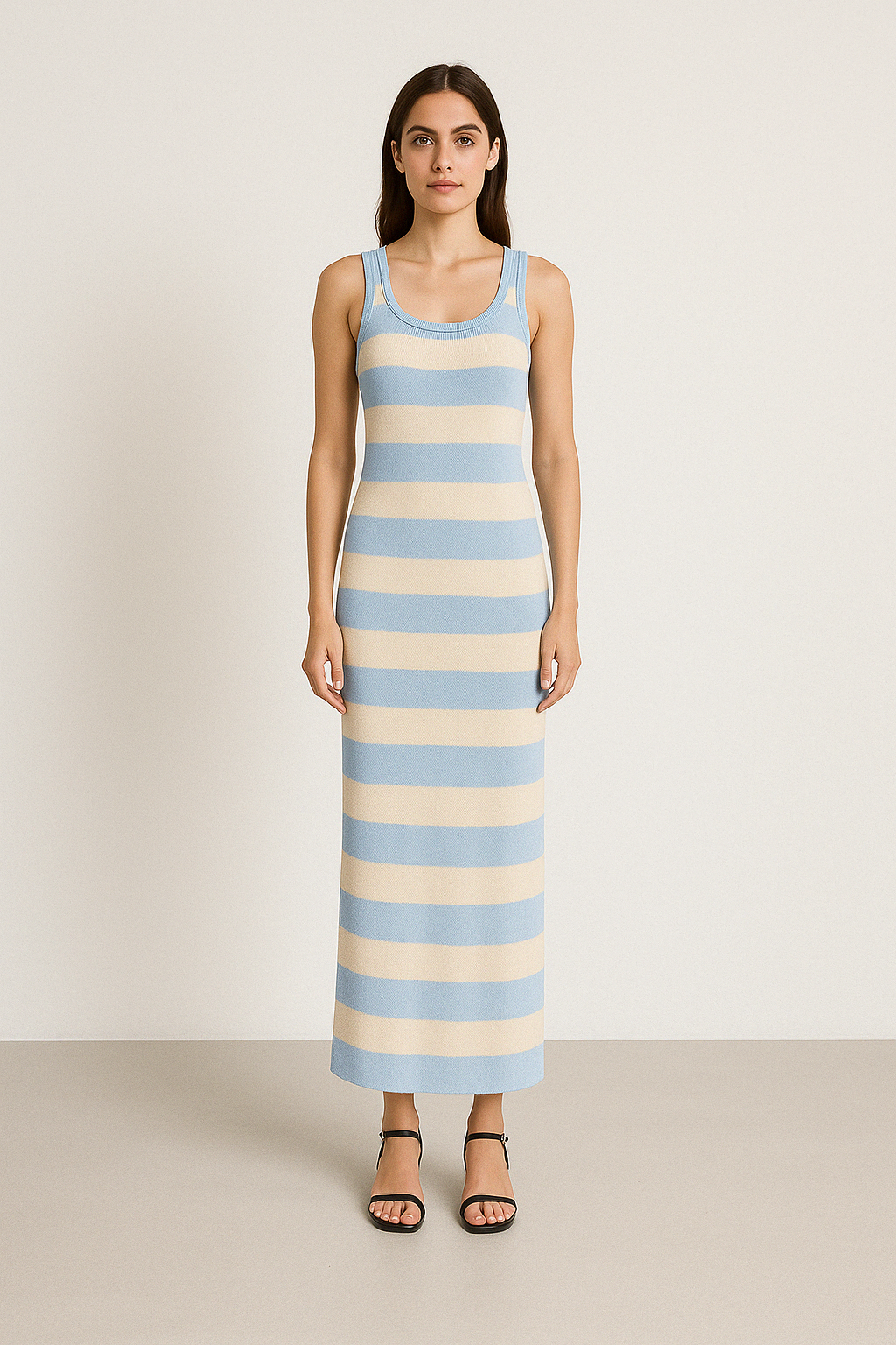 Luna Cutout Knit Maxi Dress