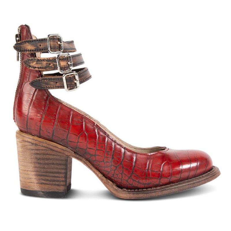 Neda - Modische Pumps mit Knöchelriemen