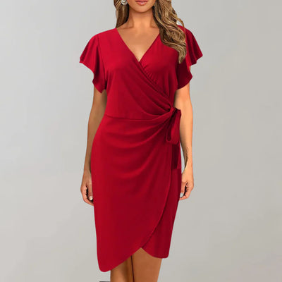 Serena – Wickelkleid mit Flügelärmeln