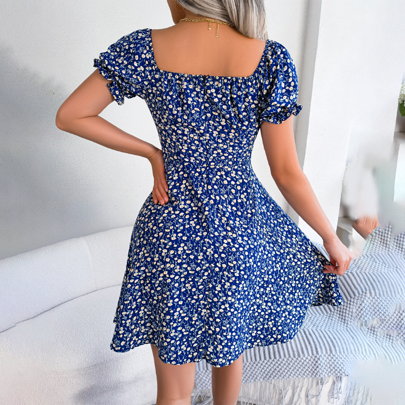 Fleur - Geblümtes Sommer minikleid