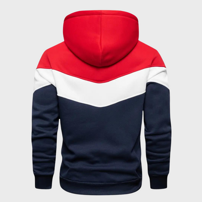 Stylischer herren-hoodie mit verstellbarer kapuze - Niels