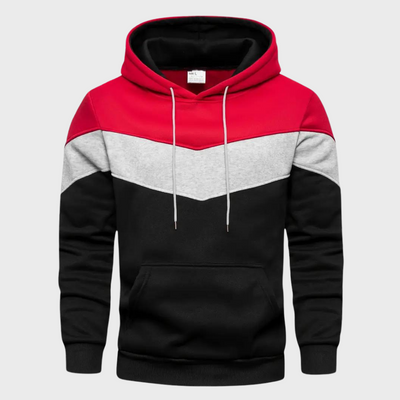 Stylischer herren-hoodie mit verstellbarer kapuze - Niels