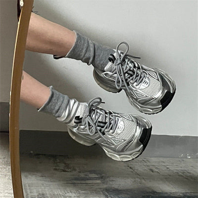 Alora Mesh-Sneaker mit dicker Sohle