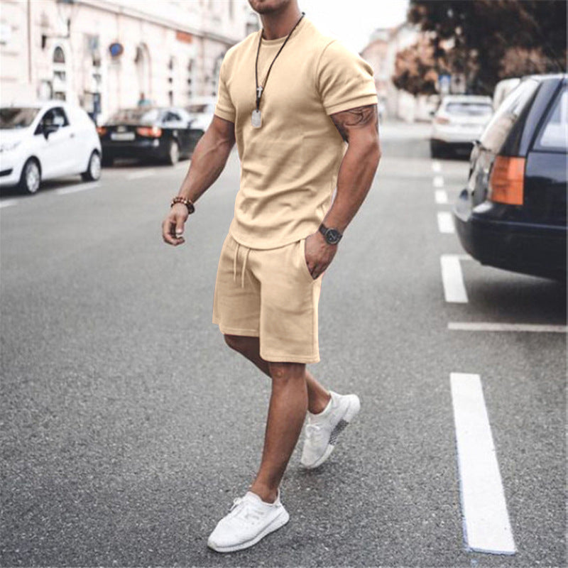 Jarek Kurzarm T-Shirt und Shorts Set