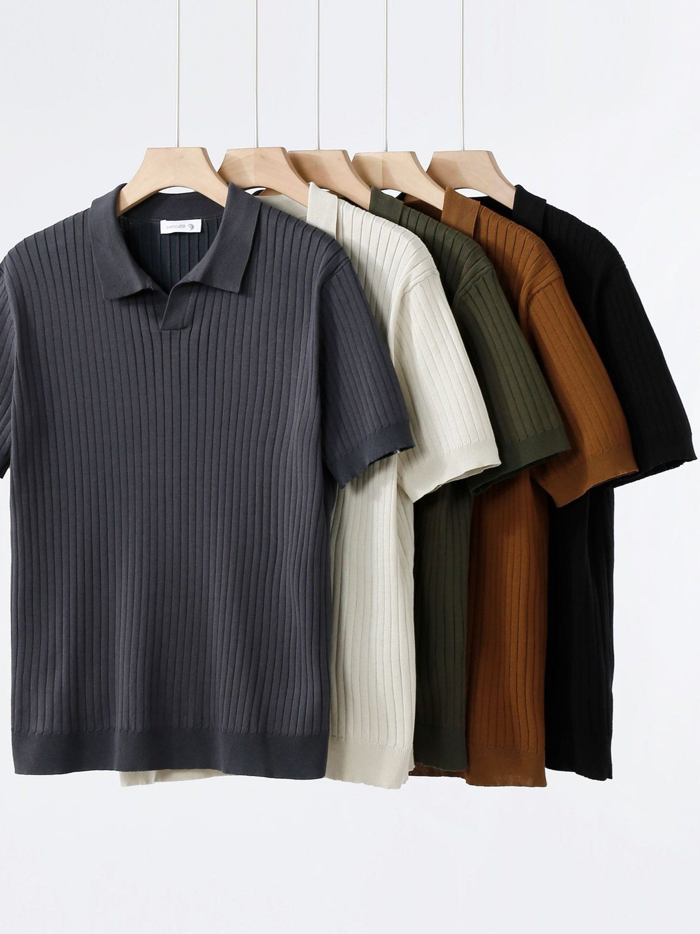 Andreas Strick-Polo mit Kragen