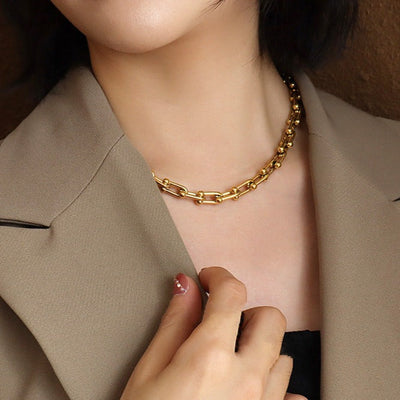 Kaskade Gold Kette Halskette