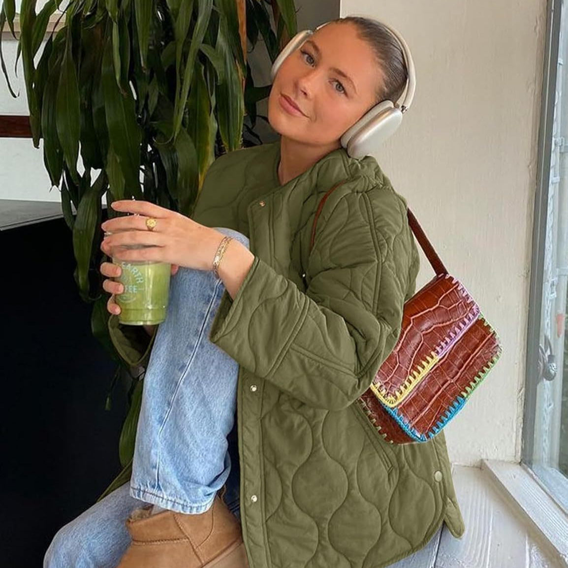 Anneliese | Gesteppe Übergangsjacke