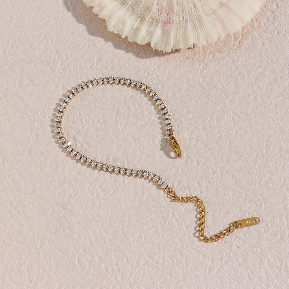 Wisteria Diamant-Tennisarmband