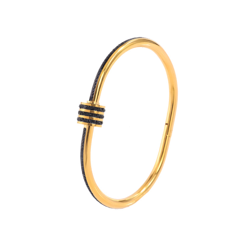 Tessandra Virelli Armband Grün | Gold