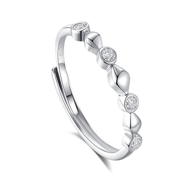 Beatrice Altieri Ring | Weißgold