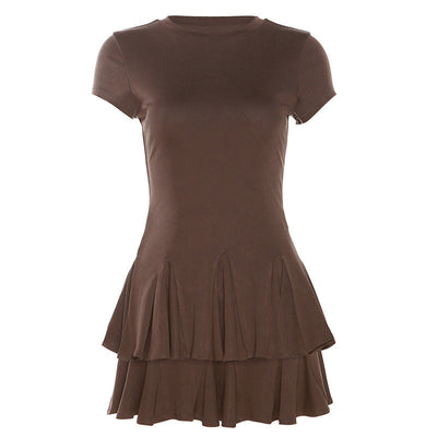 Sophie – Fließendes Minikleid mit modernem Schößchen