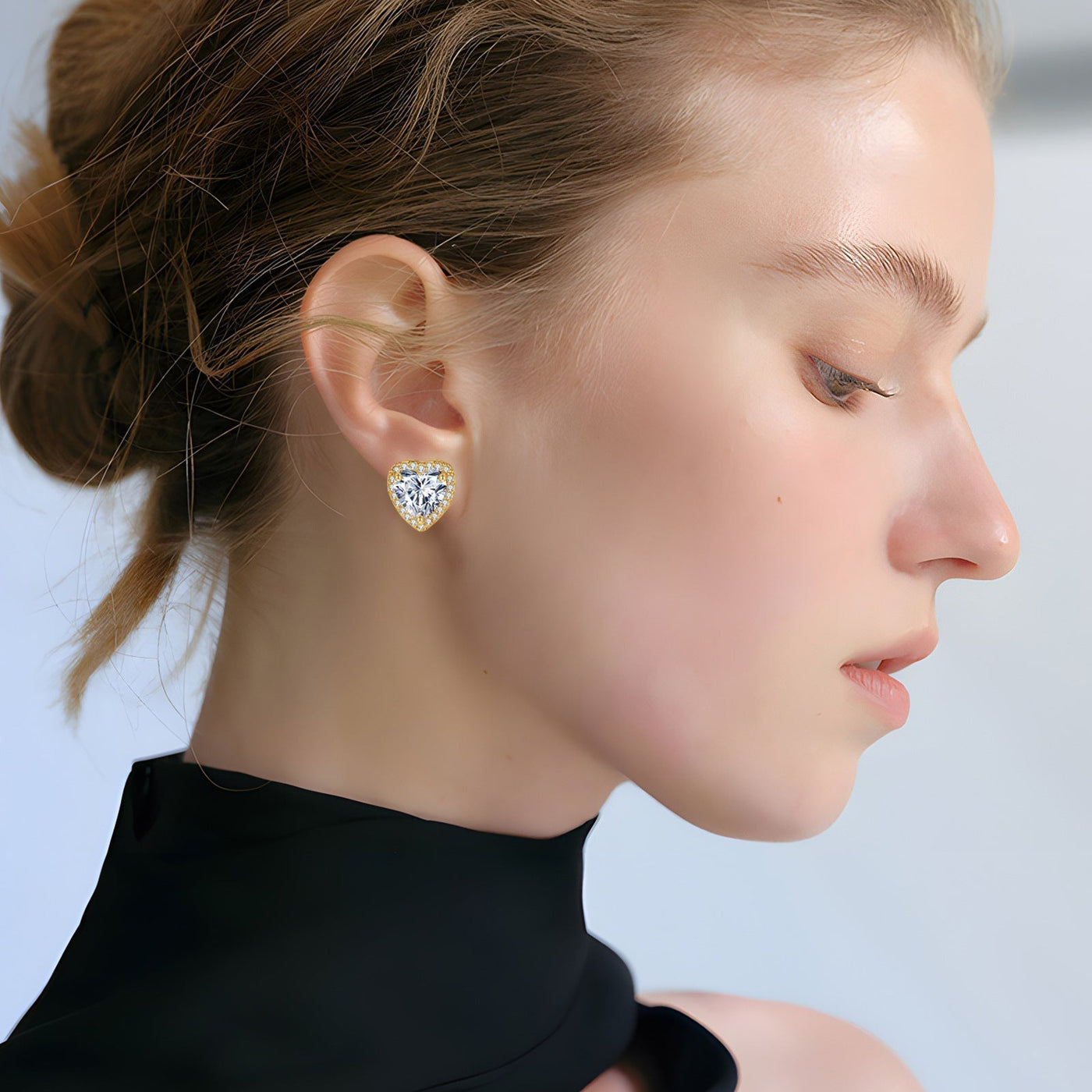 Goldene Ember Ohrringe | Gold