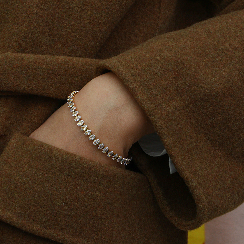 Wisteria Diamant-Tennisarmband