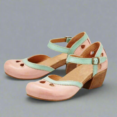 Bequeme Elegante Blockabsatz Sandalen Damen Sommerschuhe