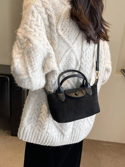 Mini-Tasche aus Wildleder