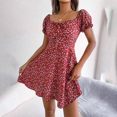 Fleur - Geblümtes Sommer minikleid