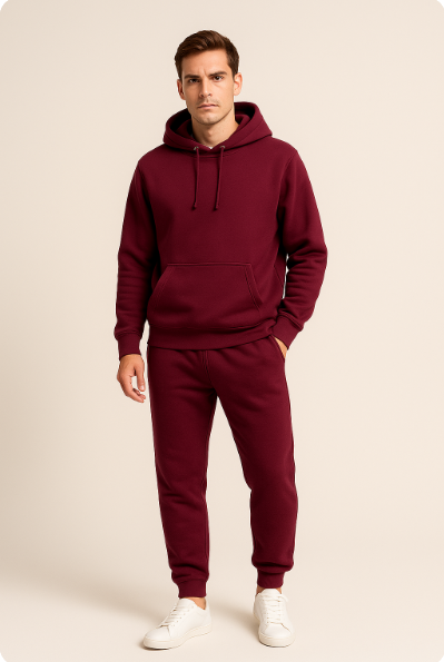 Robin Unisex Hoodie und Jogginghose im Set