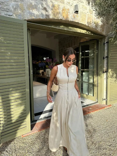 Michi – Luxuriöses Kleid mit Reißverschluss