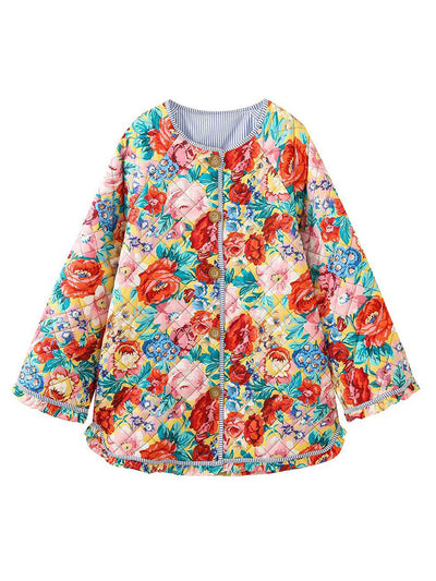 ColorCascade - Stylischer Mantel für den kommenden Frühling