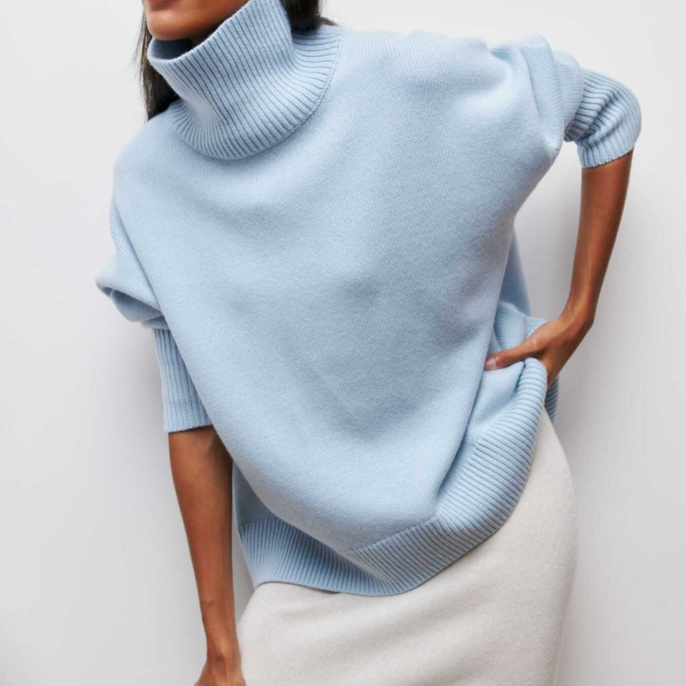 Estelle - Lockerer Rollkragenpullover