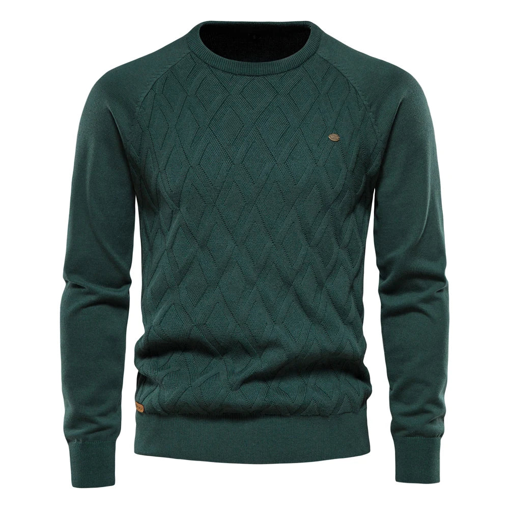 KYLE™ Baumwollpullover - Zeitlose Eleganz, Maximum Komfort & Perfekte Passform für Jeden Anlass