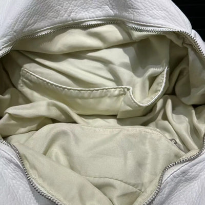 Damen Y2K Retro Vegan Leder Umhängetasche, Große Kapazität, Straßenhandtasche für Modebewusste