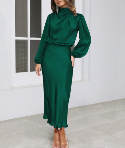 Audra - Elegantes langärmeliges Kleid