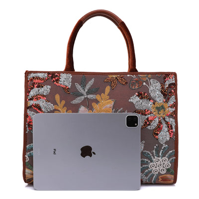 Damen Tote Bag Mit Glitzerndem Muster, Große Kapazität, Ideal Für Feste, Weihnachten Und Dates