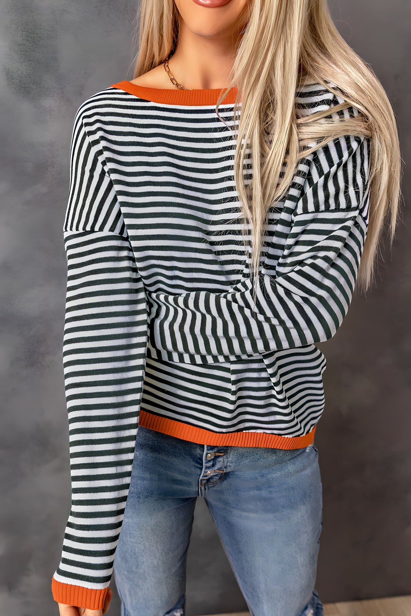 Milanie - Gestreifter Pullover