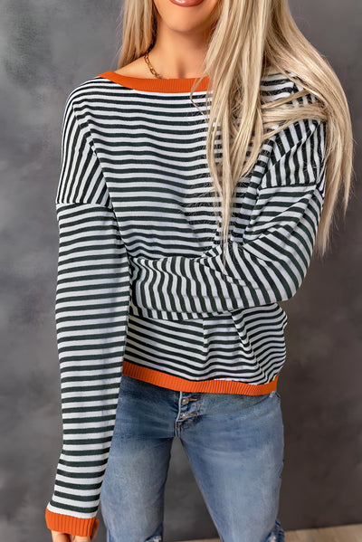 Milanie - Gestreifter Pullover