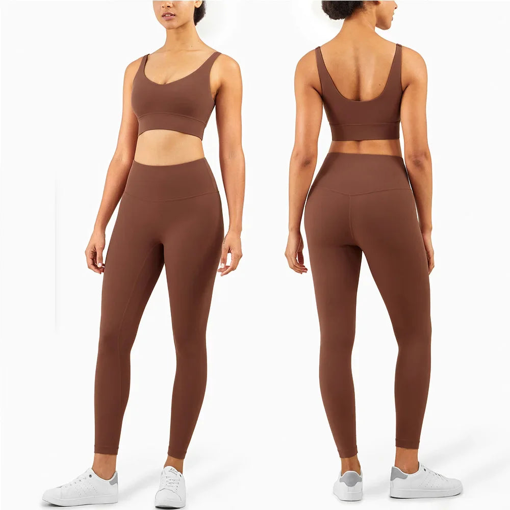 Stylische Sportmode Für Frauen: Nahtlose Yoga Ensembles Für Maximale Bewegungsfreiheit