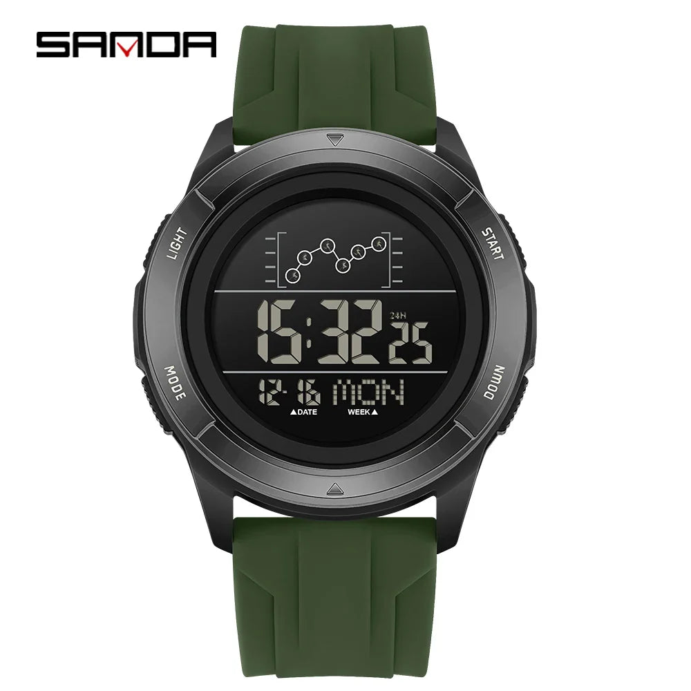 OFNS 2198 Student Elektronische Uhr – Multifunktionale, Wasserfeste LED Sportuhr für Männer 2025