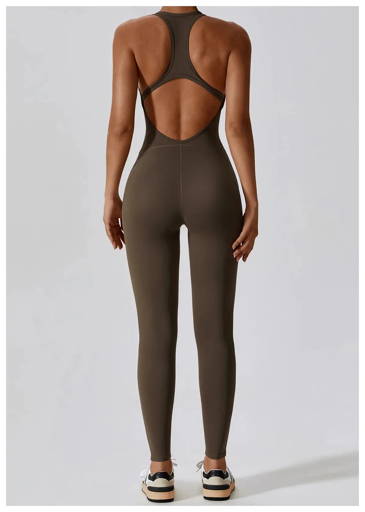 Sportliche Fitness Salopette, Push-Up Pilates Trainingsoutfit