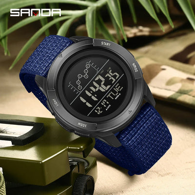 OFNS 2198 Student Elektronische Uhr – Multifunktionale, Wasserfeste LED Sportuhr für Männer 2025