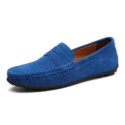 Hudson™ Penny Loafer Mokassin aus Weichem PU-Leder mit Klassischem Penny-Riemen - Slip-On Design